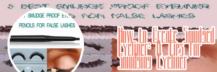 Eye liner smudge