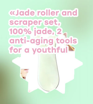 Jade skin scraper