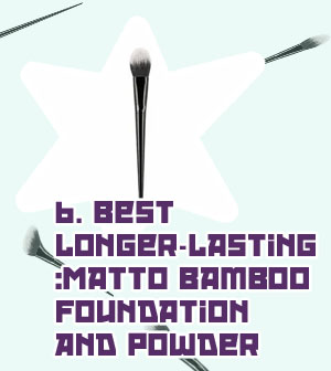 Loose setting powder brush