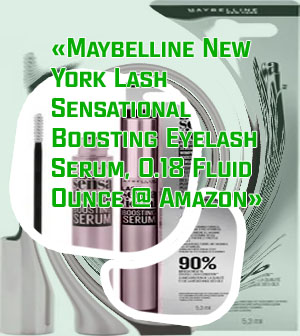 Maybelline lash sensational boosting serum