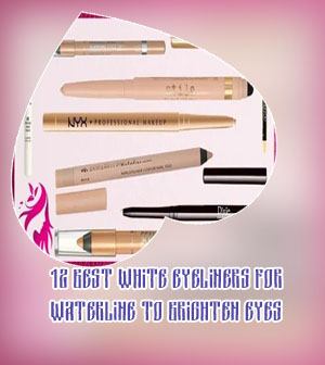 Waterline eye pencil white